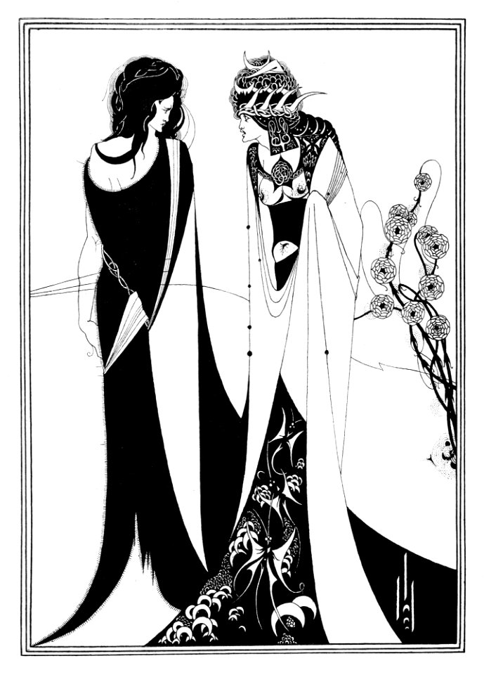 BEARDSLEY, Aubrey. A portfolio of Aubrey Beardsley's drawings illustrating Salomé by Oscar Wilde-6, 1907.