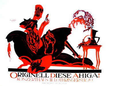 KLINGER, Julius. 🇦🇹  Originell Diese Ahiga!, 1922.