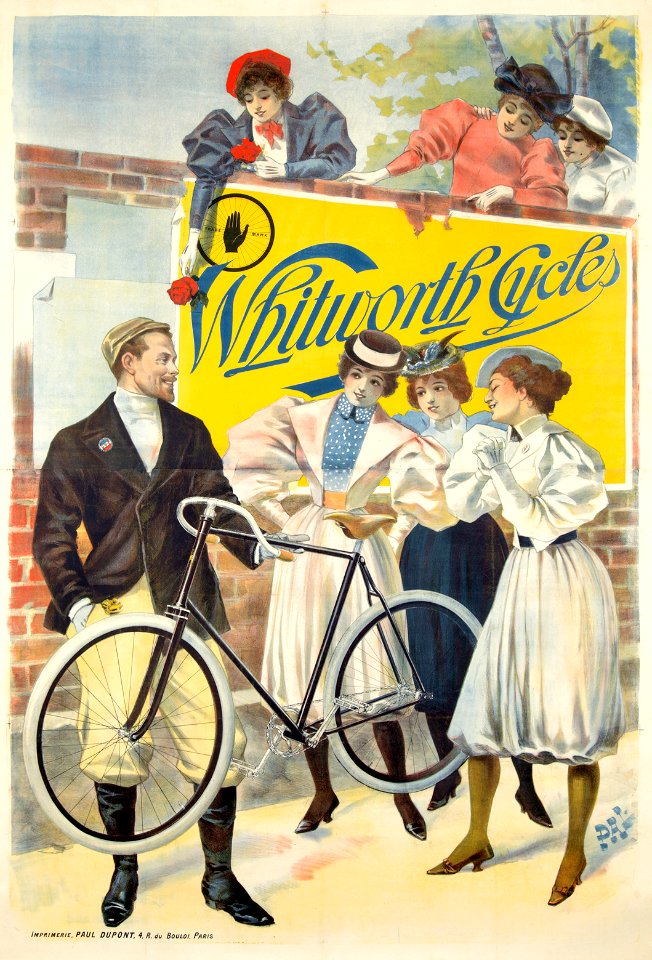 PAL (Jean de PALEOLOGU, 1860-1942).   "Whitworth Cycles".