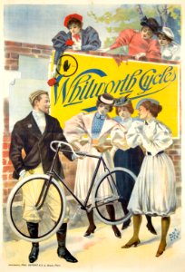 PAL (Jean de PALEOLOGU, 1860-1942).   "Whitworth Cycles".