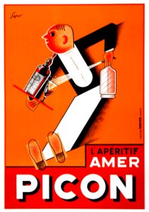 SEPO (Severo POZZATI).  L'Apéritif Amer Picon.