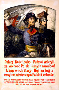BENDA, Wladislaw Theodore. 🇵🇱 Poles! Kościuszko and Pułaski..., 1917.