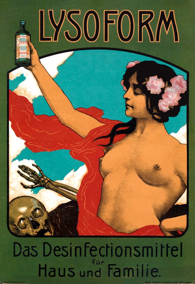SCHULTZ-WETTEL, Ferdinand.  Lysoform, c. 1902.