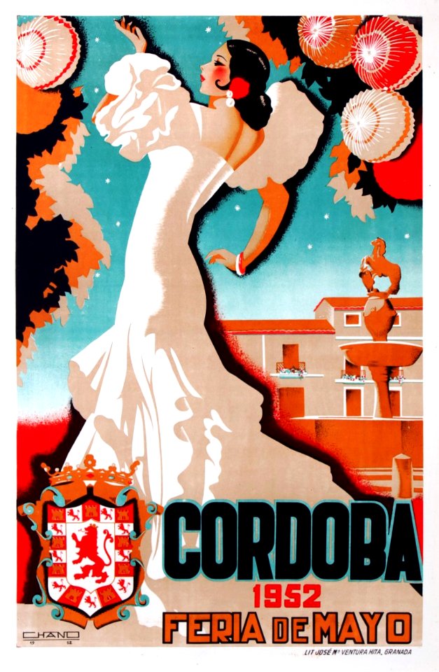 CHANO. Córdoba, Feria de Mayo, 1952.