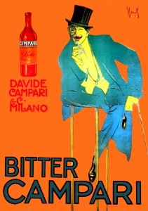 SACCHETTI Enrico-Bitter Campari-1921