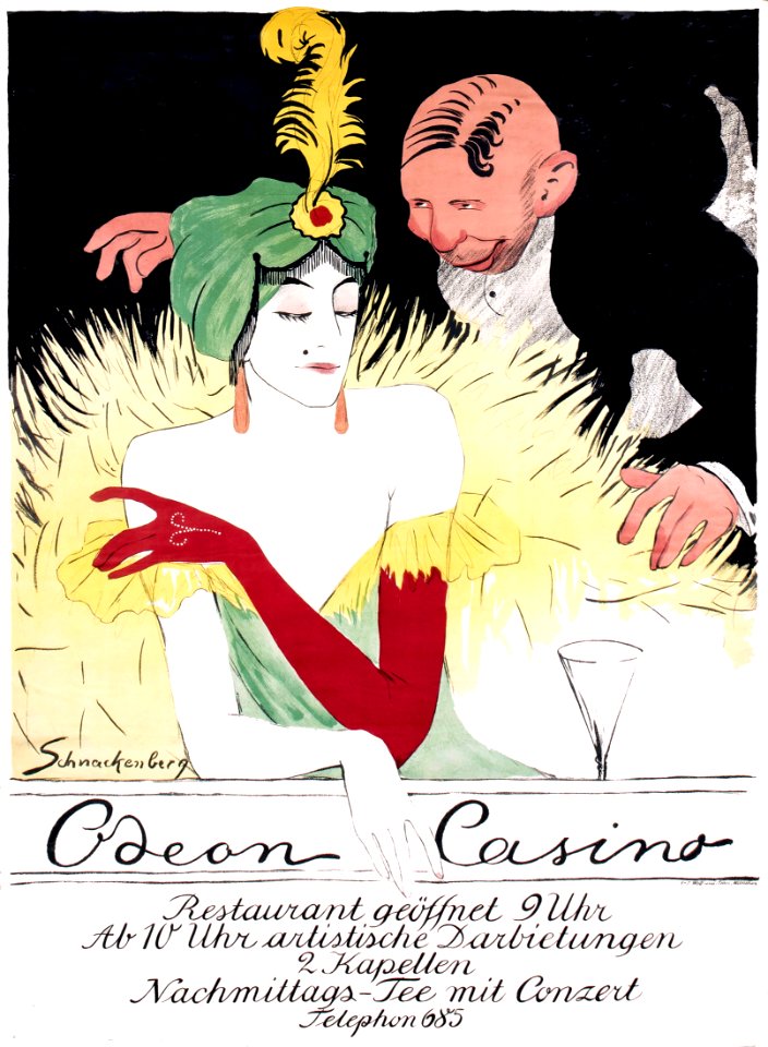 SCHNACKENBERG, Walter.  Odeon Casino, 1911.