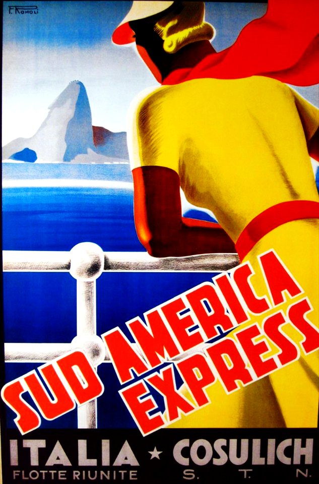 ROMOLI, Filippo.  Sud America Express, 1934.