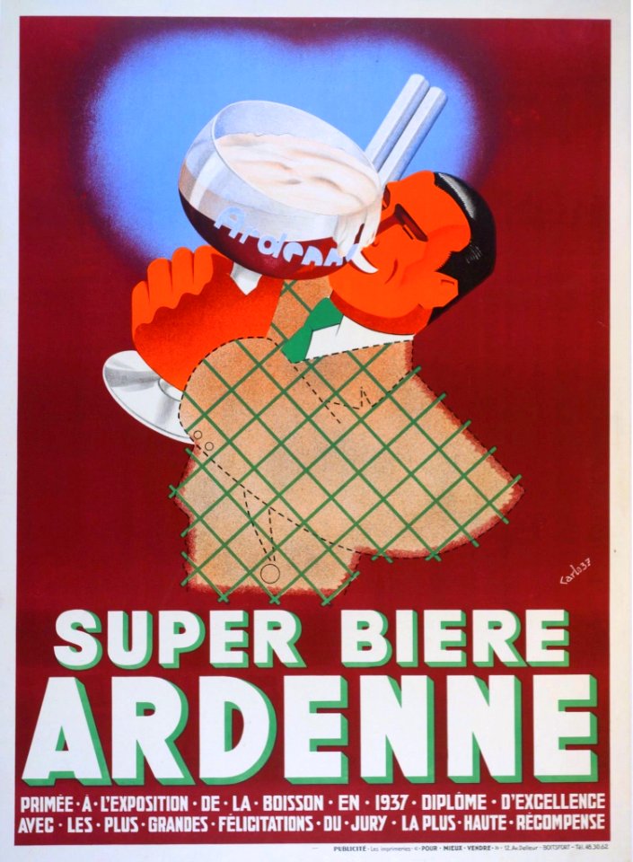CARLO.  Bière Ardenne, c. 1937.