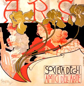 HOHENSTEIN, Adolfo.  Società degli Amici dell'Arte, 1897.