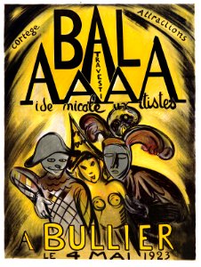 OTHON FRIESZ, Achille-Émile (1879-1949). 🇫🇷 Bal AAAA, Aide Amicale aux Artistes, May 1923.