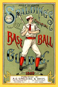 Spalding's Official Baseball Guide, 1889.