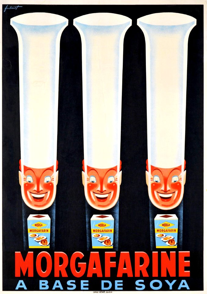 FONTANET, Noel (Noël). 🇨🇭 Morgafarine, à base de soya, 1935.