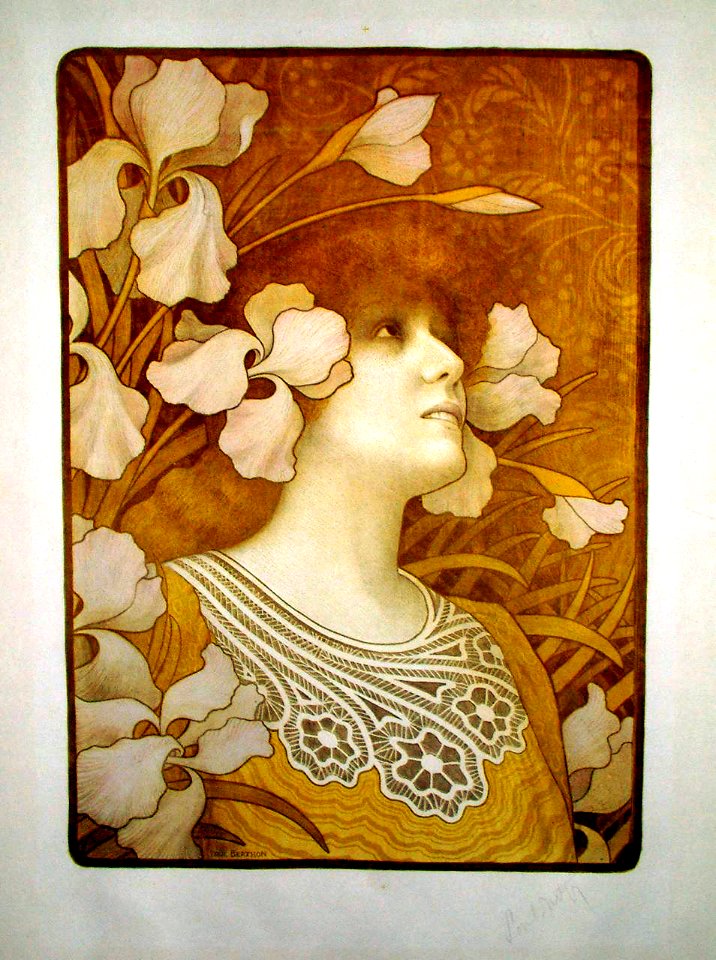 BERTHON, Paul. Sarah Bernhardt.