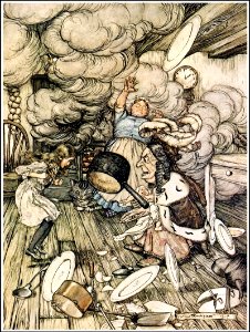 RACKHAM Arthur (1867-1939).  🇬🇧  Alice's Adventures in Wonderland, 1907.