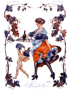 HÉROUARD, Chéri.  La Vie Parisienne, "Madelon", c. 1915