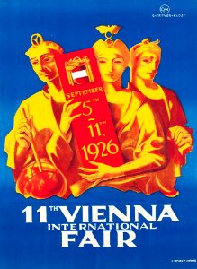 WEINER, J. 11th Vienna International Fair, 1926.