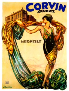 FARAGÓ, Géza (1877-1928). Corvin Áruház, Megnyilt, 1926.