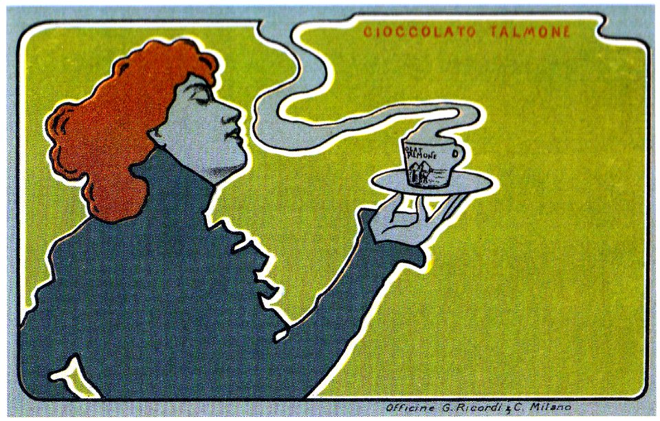 LASKOFF, Franz (François Laskowski, 1869-1921).  Cioccolato Talmone, c. 1901.
