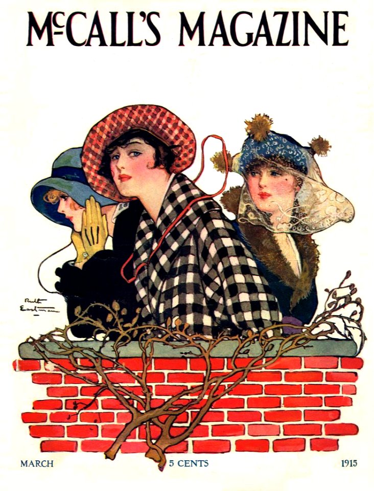 EASTMAN, Ruth.  McCall's Magazine, March 1915.