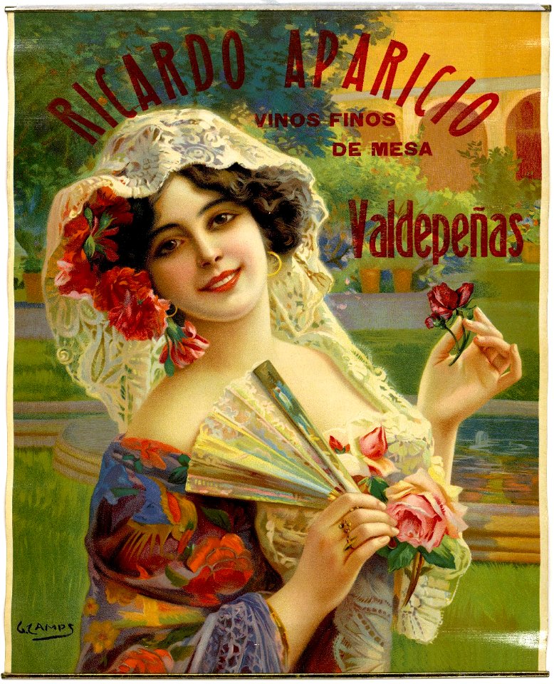 CAMPS i JUNYENT, Gaspar (1874-1942).  Vinos finos, Valdepeñas.