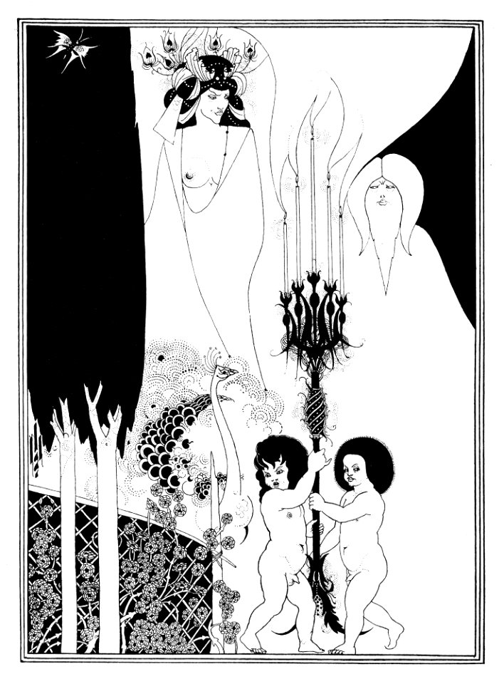BEARDSLEY, Aubrey. A portfolio of Aubrey Beardsley's drawings illustrating Salomé by Oscar Wilde-8, 1907.