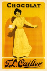 Chocolat F. L. Cailler, c. 1890s.