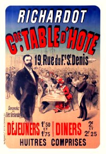 Richardot, G. de Table d'Hôte, c. 1890s.