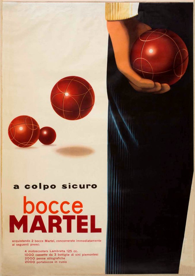 TESTA, Armando.  Bocce Martel, 1955.