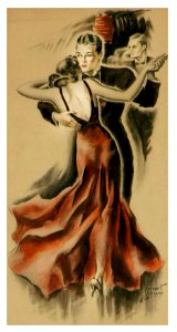 HIGGINS, Cardwell S. (1902-1983).  "Danger for Two", Holland's Magazine, Jan. 1938.
