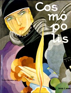 AUGUSTO.  Cover of Cosmópolis, Nov. 1930.