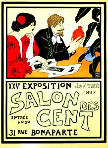 WOMRATH, Andrew K.  Salon des Cent, XXVe Exposition, Jan. 1897.