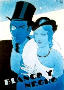 PENAGOS, Rafael de.  Cover of Blanco y Negro magazine, 1931.