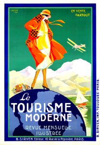 LAFON, Paul-Henri. Le Tourisme Moderne, Revue Mensuelle Illustrée, 1920.