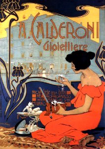 HOHENSTEIN, Adolfo.  A. Calderoni Gioielliere, 1898.