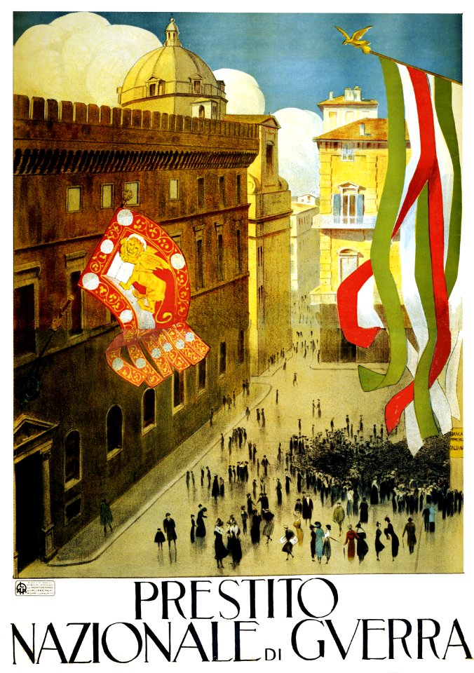 Anon.  Prestito Nazionale di Guerra, 1917.