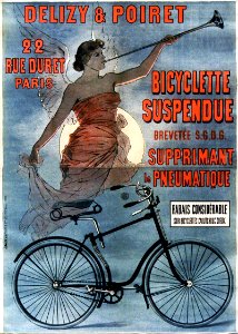 Delizy et Poiret Bicyclette Suspendue, 1890.