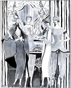 MEZQUITA ALMER, Juan.  [Fashion advertising, c. 1910s]