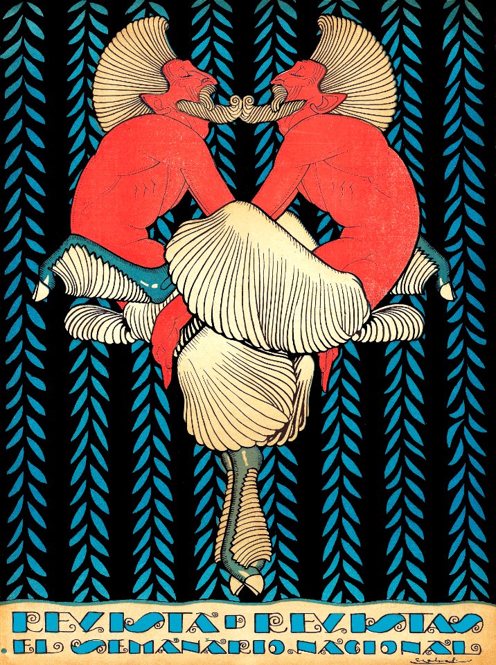 GARCÍA CABRAL, Ernesto. Revista de Revistas, El Semanario Nacional, c. 1920s.