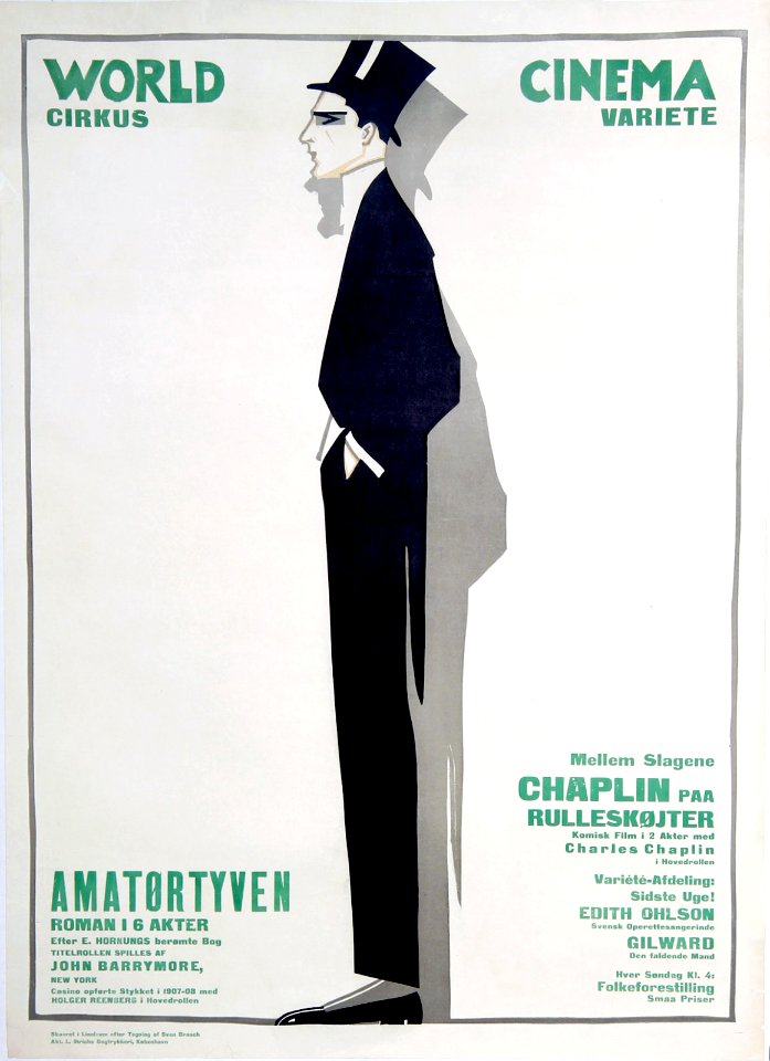 BRASCH, Sven (1886-1970).  🇩🇰  World Cinema, Cirkus, Variete.