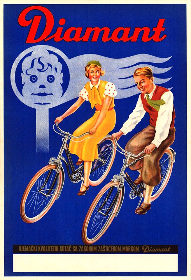 Diamant [cycles], Yugoslavia, c. 1930s.