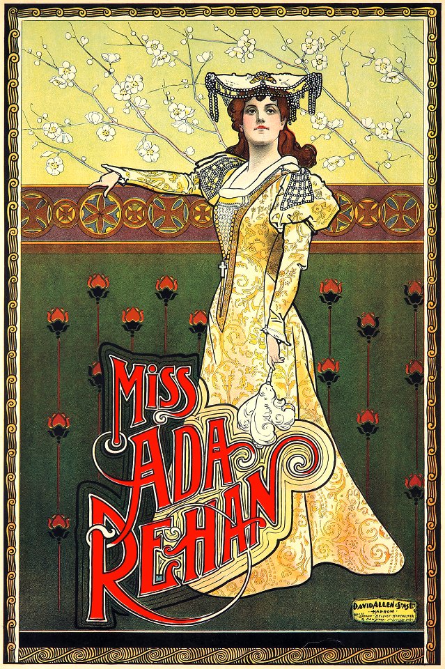 BROWNE, Stewart.  Miss Ada Rehan, 1898.