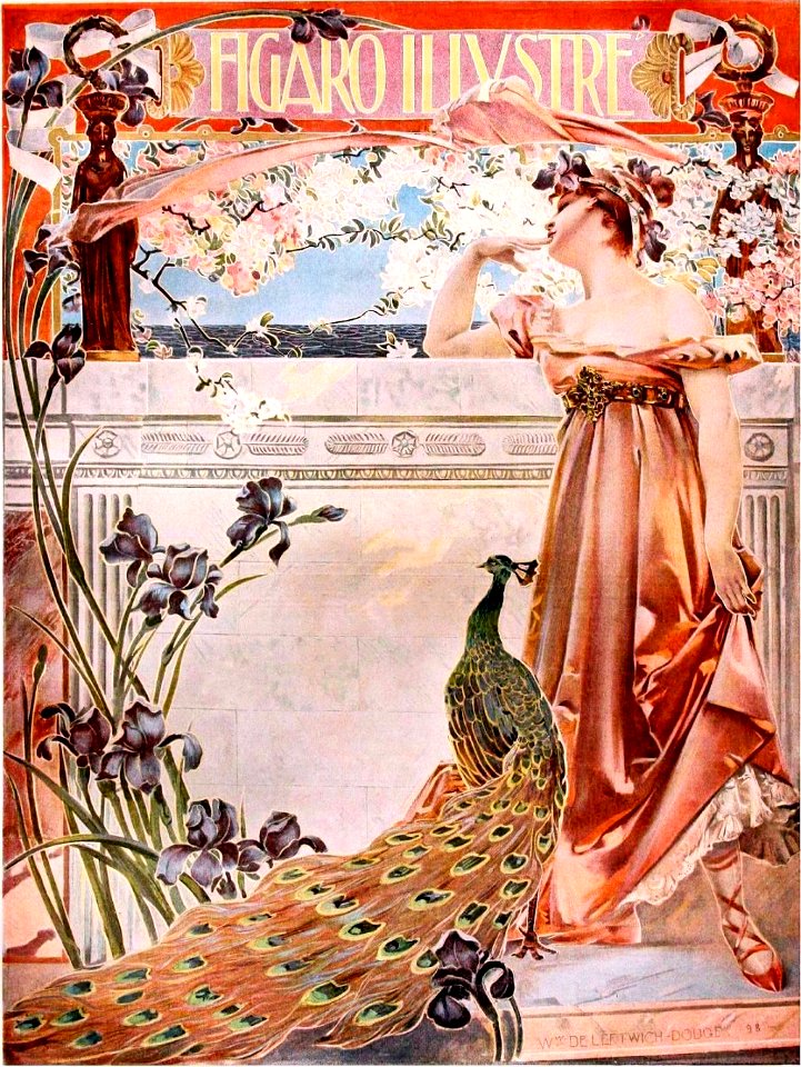 DODGE, William de Leftwich. 🇺🇸 Le Figaro Illustré, N° 98, May 1898.