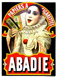 Abadie, Papiers à Cigarettes, c. 1895.