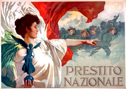 BORGONI, Mario. Prestito Nazionale, c. 1918.
