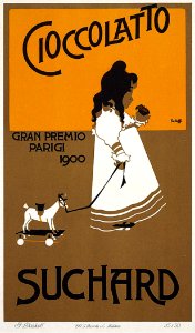LASKOFF, Franz.  Cioccolatto Suchard, 1900.