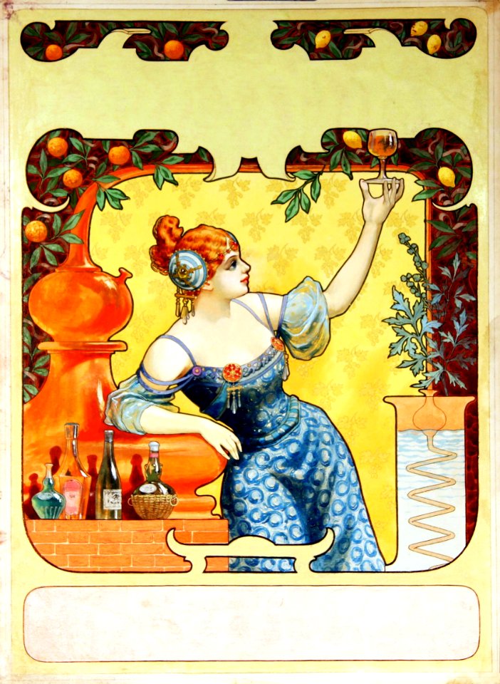 TAMAGNO, Francisco.  [distilled liquor ad?]