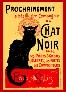 AURIOL, George.  Le Chat Noir, Avec ses pièces d'ombres célèbres, ses poëtes, ses compositeurs.