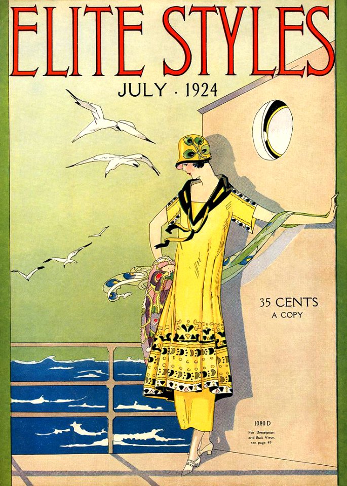 Cover of Elite Styles, July 1924.
