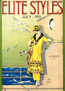 Cover of Elite Styles, July 1924.