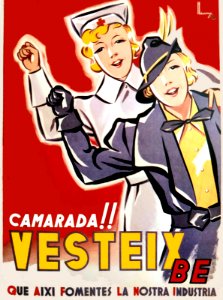 BALLESTEROS, Henry.  Camarada!! Vesteix BE, 1937.